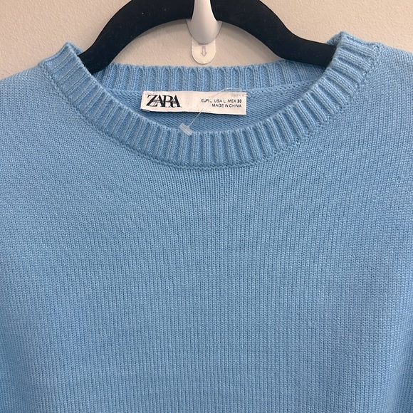Zara cropped crewneck sweater - Picture 2 of 4